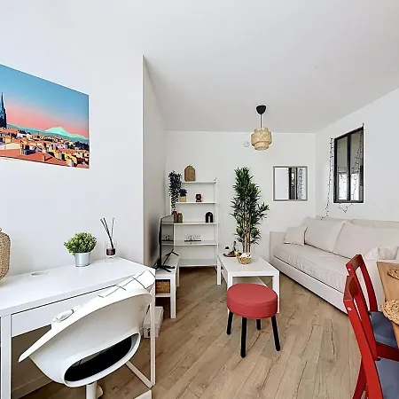 T1 Bis Moderne & Cosy Au Rdc - 4 Pers - Centre דירה *